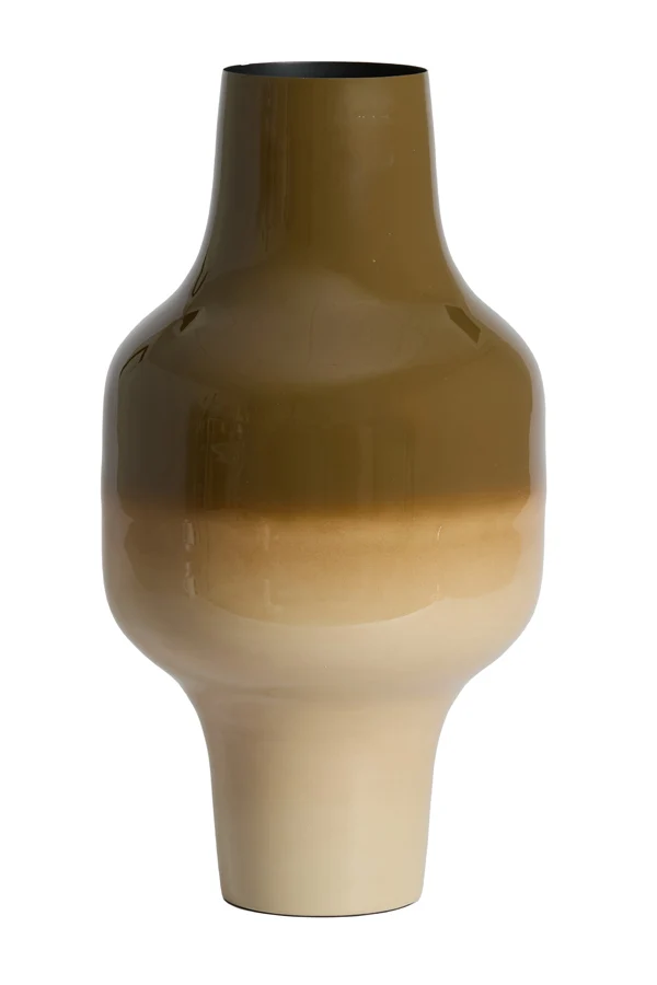 Vase deco 27,5x50 cm SINDO dark brown+sand