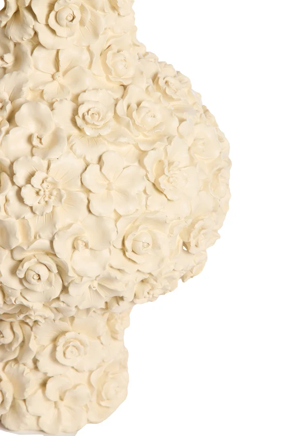 Vase deco 27,5x46,5 cm GYULA cream