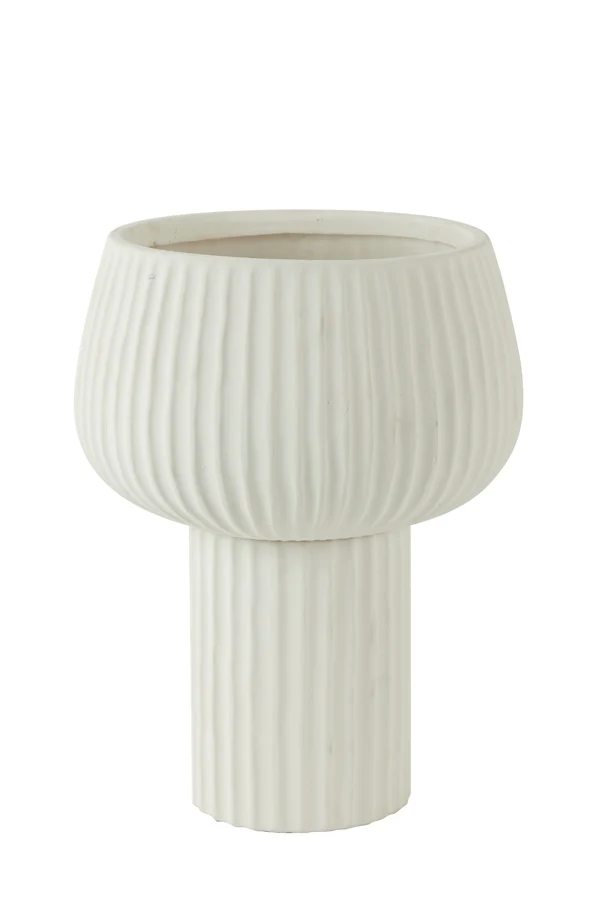 Vase deco 27,5x36 cm FEYA ceramics cream