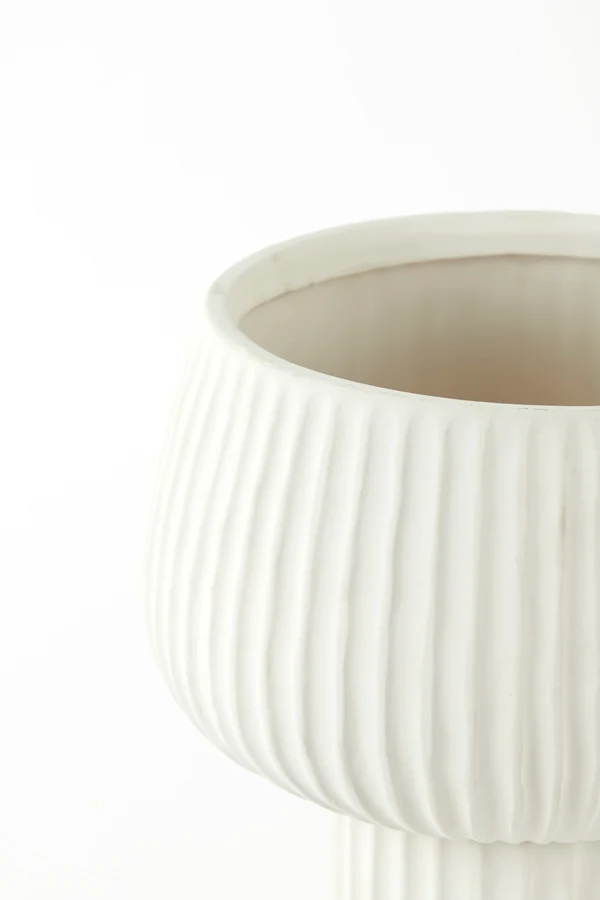 Vase deco 27,5x36 cm FEYA ceramics cream