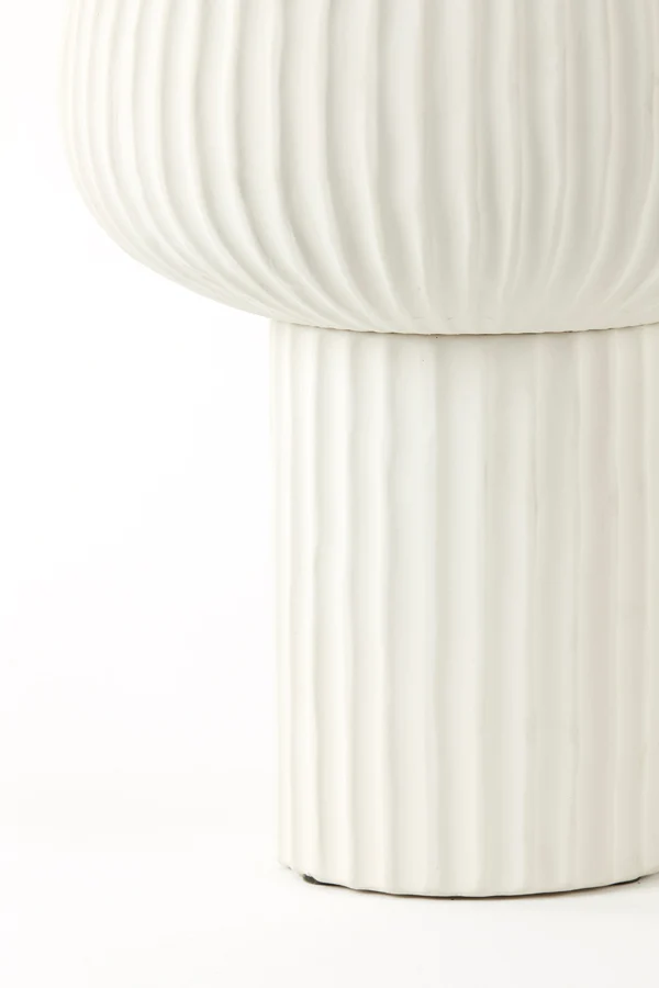Vase deco 27,5x36 cm FEYA ceramics cream