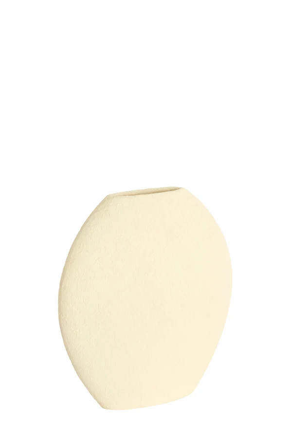 Vase deco 40,5x11x40 cm RENDA cream