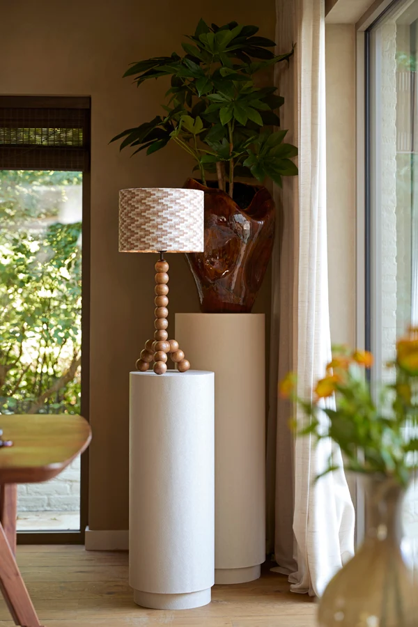 Vase deco 39x53 cm AZURA ceramics dark brown
