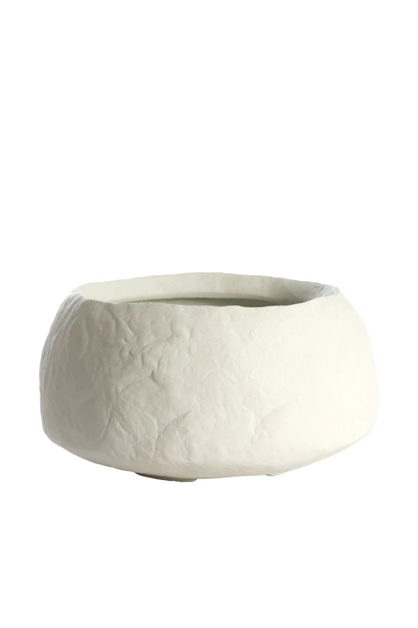 Vase deco 39x21 cm TINGRI cream
