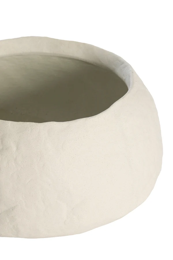 Vase deco 39x21 cm TINGRI cream