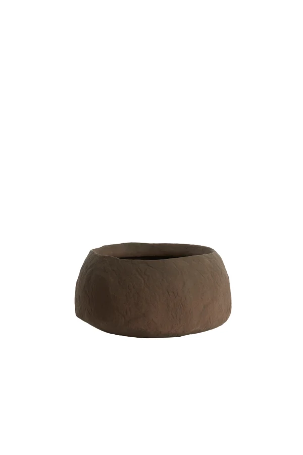 Vase deco 39x21 cm TINGRI brown