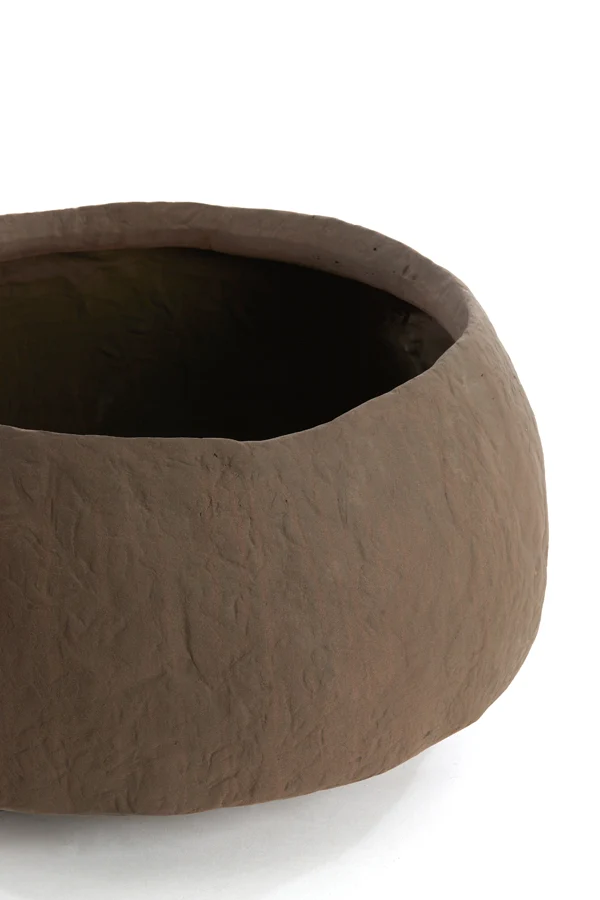 Vase deco 39x21 cm TINGRI brown