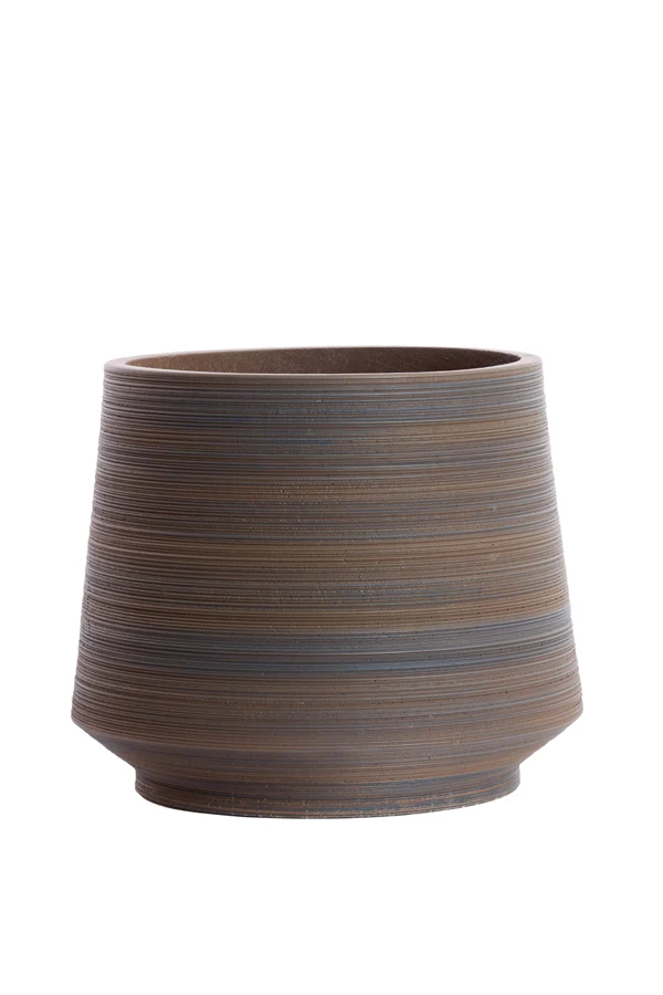 Vase deco 53,5x45 cm EOWYN dark brown-brown