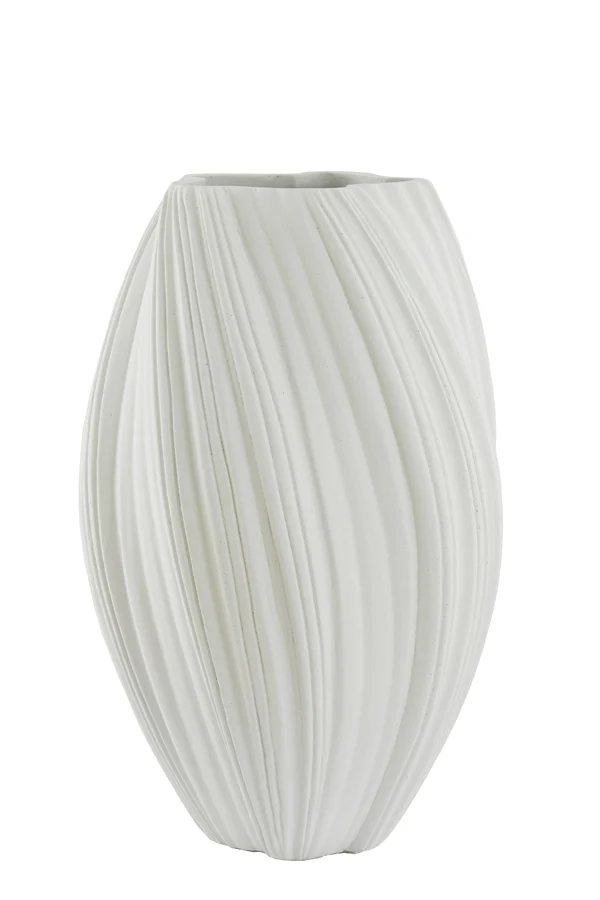 Vase deco 52x81 cm YATUNG cream