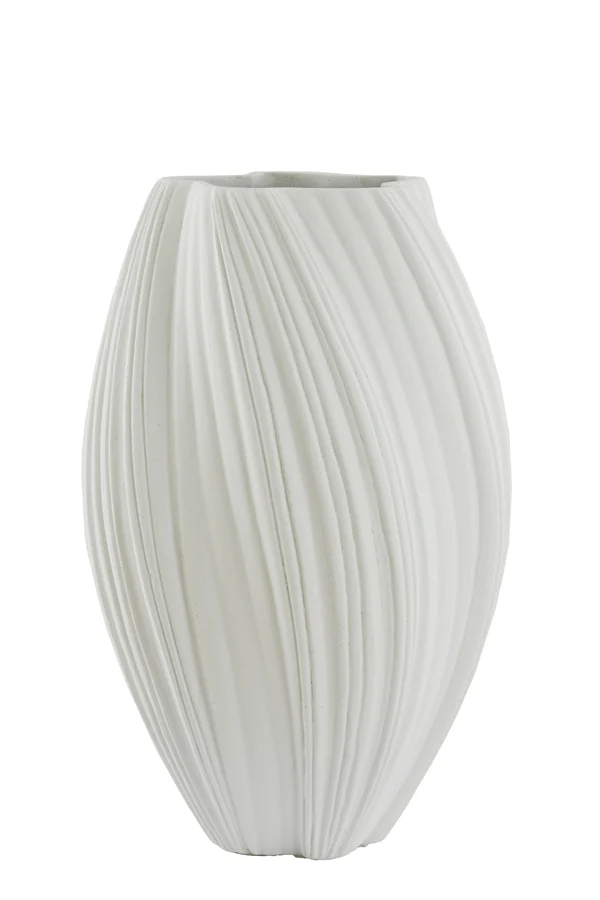 Vase deco 52x81 cm YATUNG cream