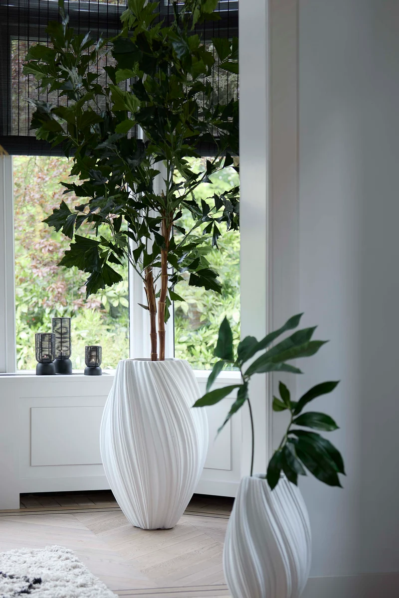 Vase deco 52x81 cm YATUNG cream
