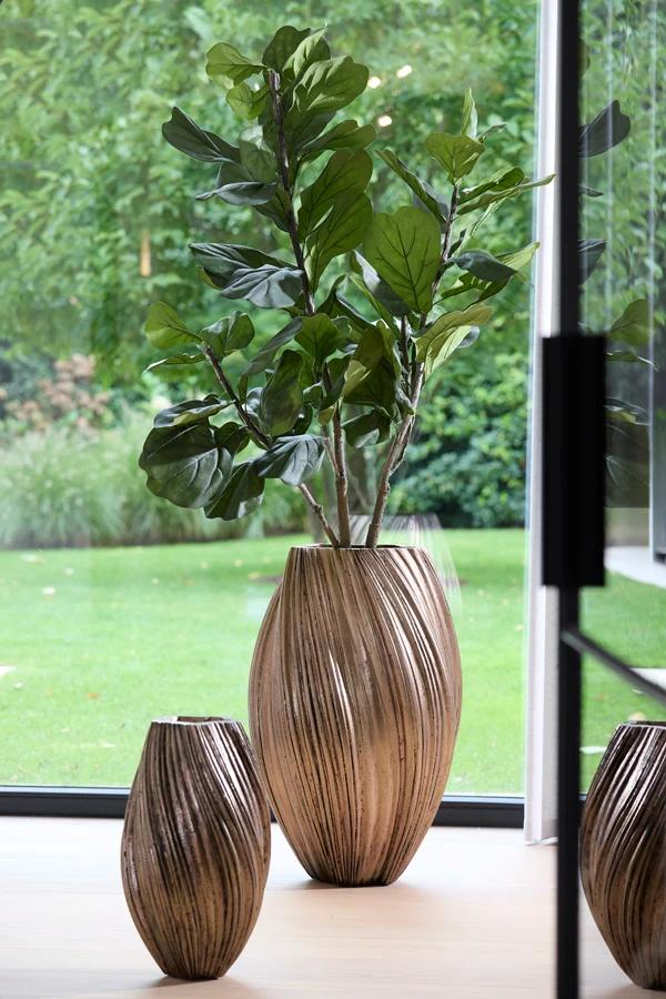 Vase deco 52x81 cm YATUNG antique bronze