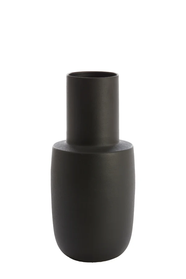 Vase deco 21x40 cm DATUH black