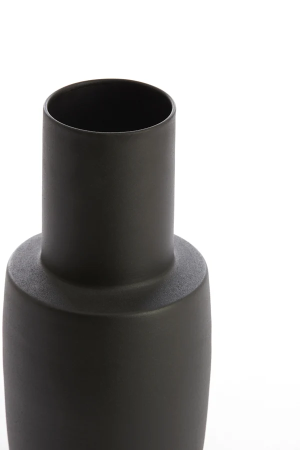 Vase deco 21x40 cm DATUH black