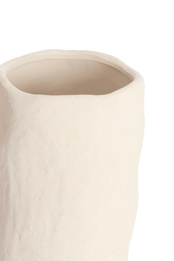 Vase deco 21x35,5 cm SERAFINA ceramics cream