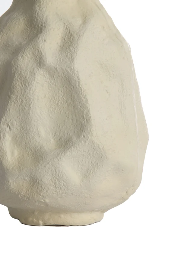 Vase deco 21x31 cm HOLBOX cream