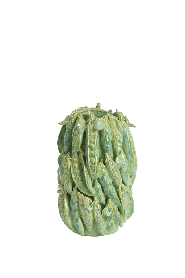 Vase deco 21x31 cm FABA ceramics mint green