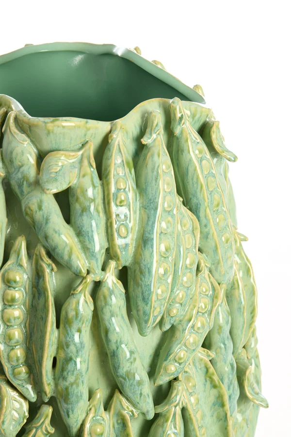 Vase deco 21x31 cm FABA ceramics mint green