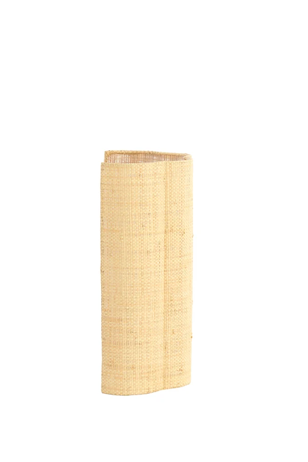Wall lamp 26x15,5x40 cm VERDANTIA raffia natural