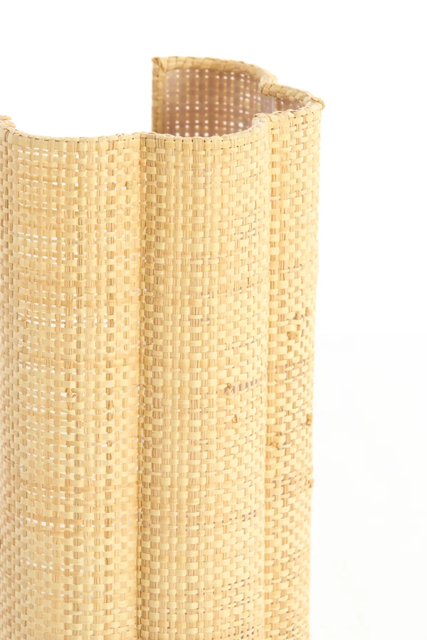 Wall lamp 26x15,5x40 cm VERDANTIA raffia natural
