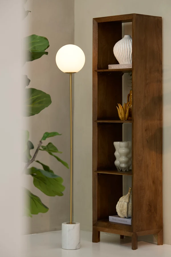Vase deco 25x14x20 cm LORITO ceramics cream