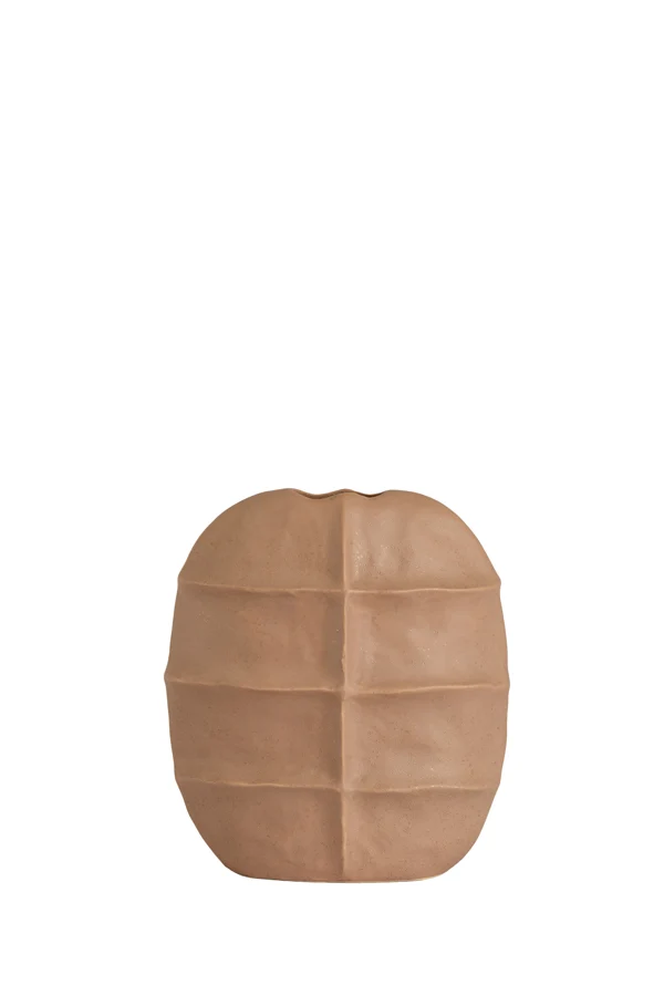 Vase deco 25x12,5x28 cm MANTU ceramics matt old pink