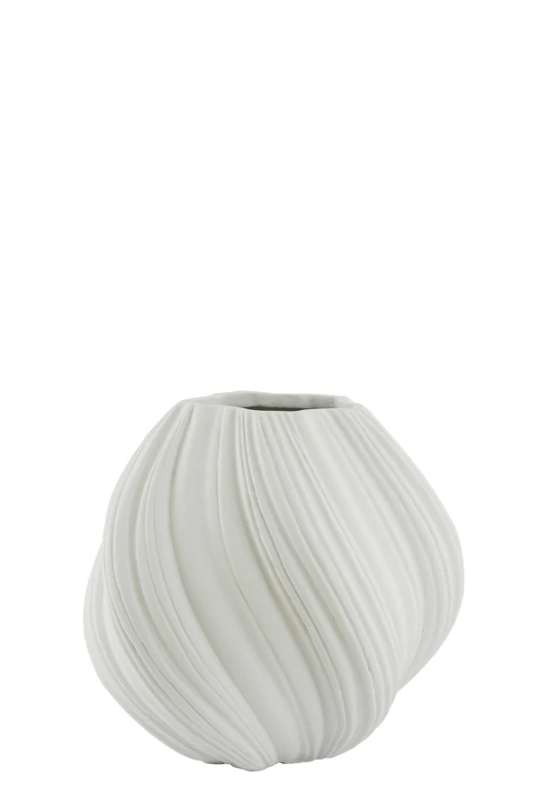 Vase deco 52x48 cm YATUNG cream
