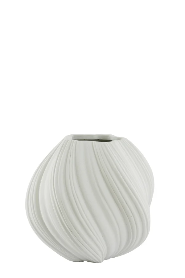 Vase deco 52x48 cm YATUNG cream