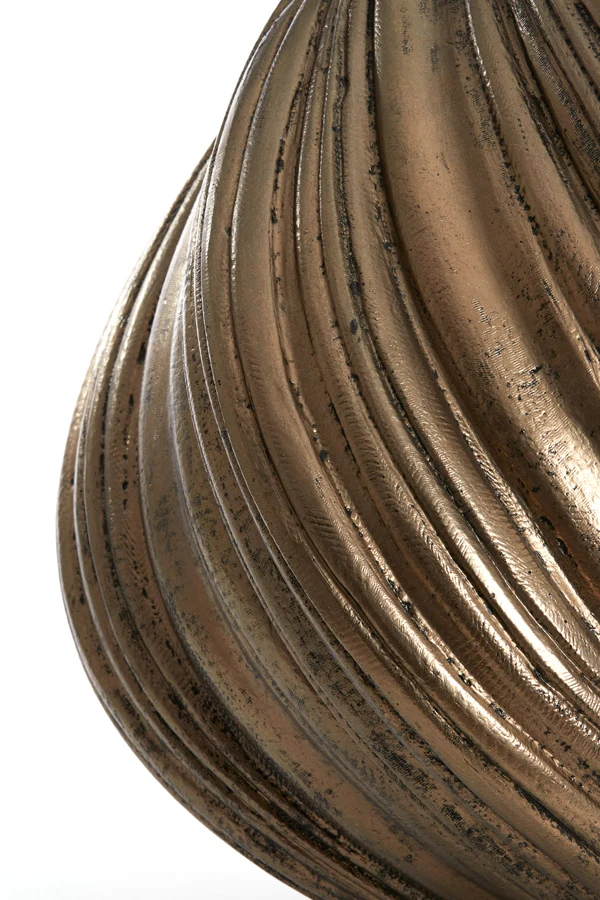 Vase deco 52x48 cm YATUNG antique bronze