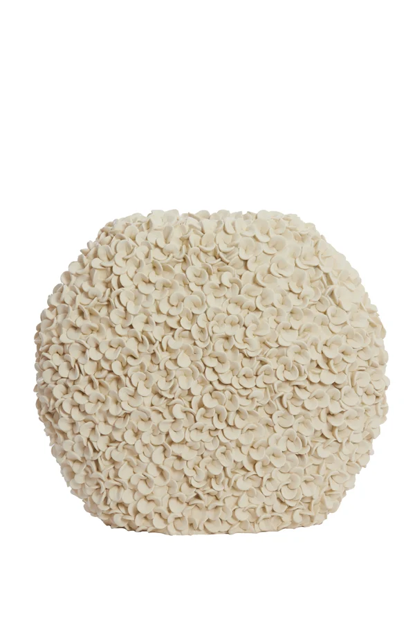 Vase deco 52x23x46,5 cm PHYLIA cream