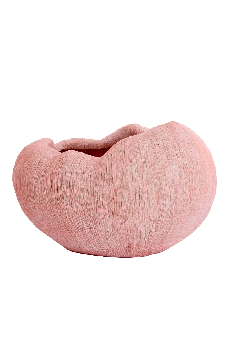 Vase deco 52,5x42,5x34 cm DENISA light pink