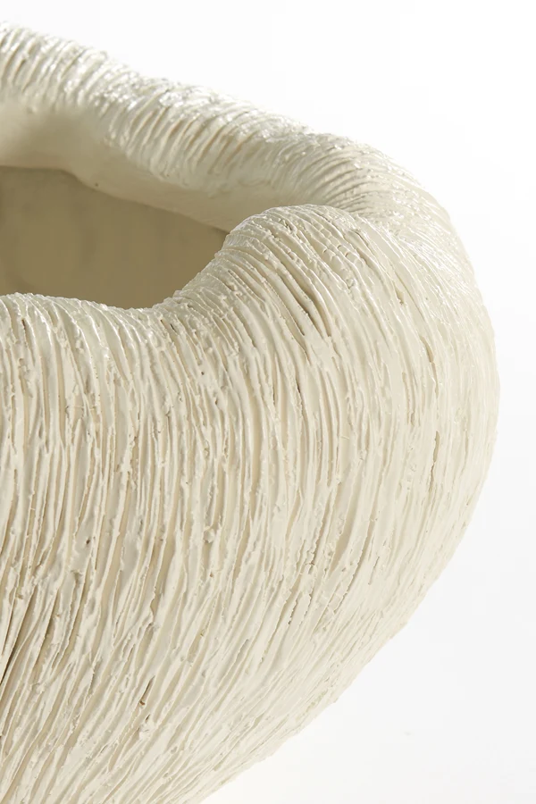 Vase deco 52,5x42,5x34 cm DENISA cream