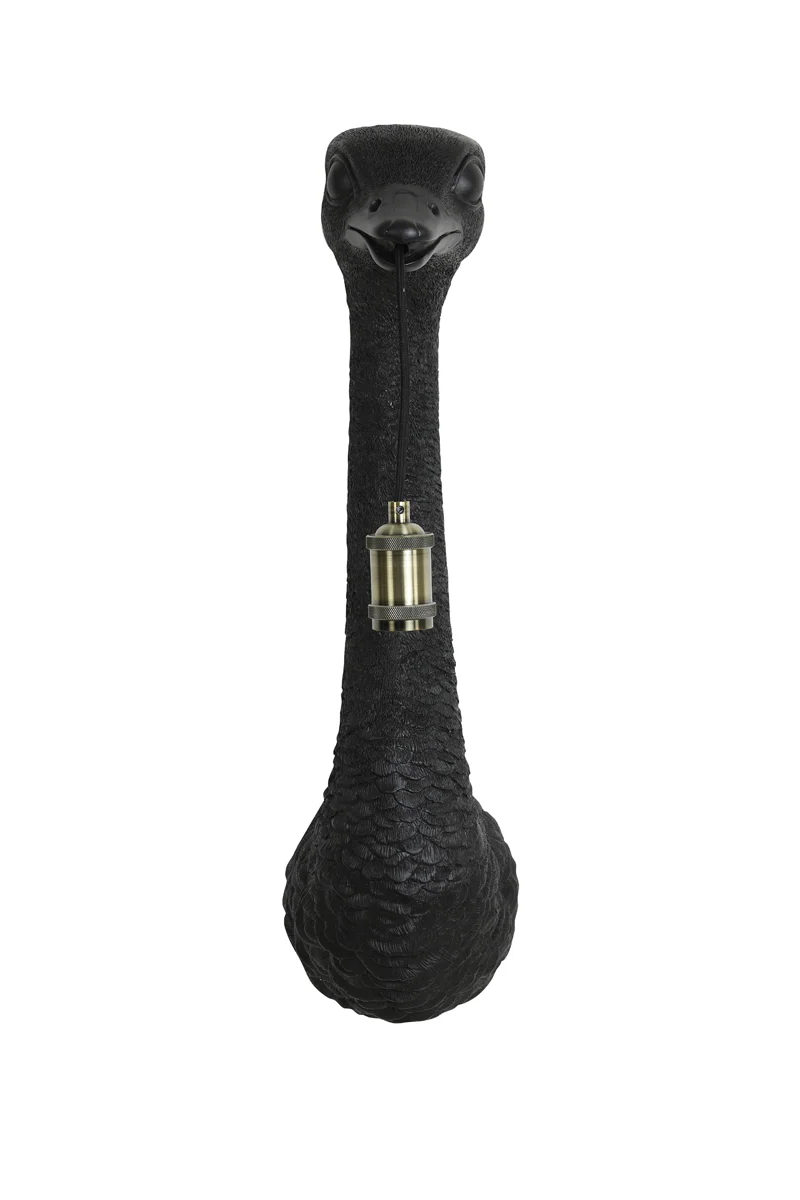 Wall lamp 18x15,5x57,5 cm OSTRICH matt black