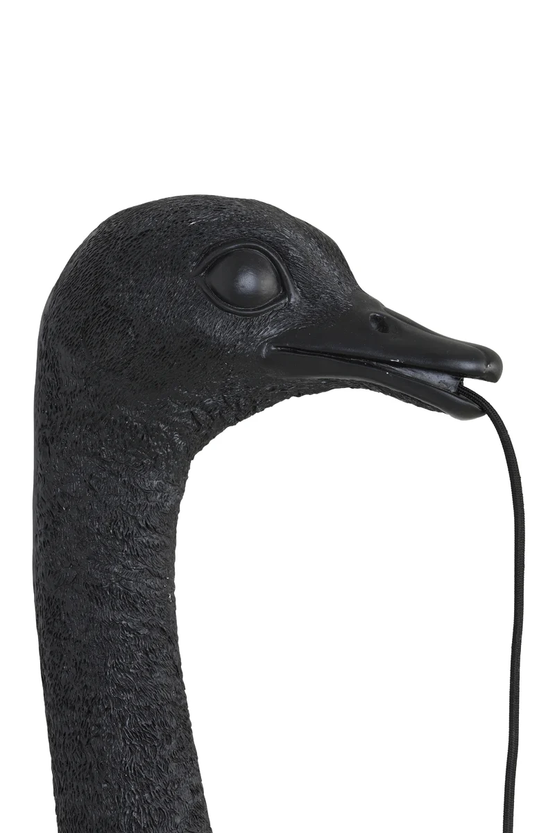 Wall lamp 18x15,5x57,5 cm OSTRICH matt black