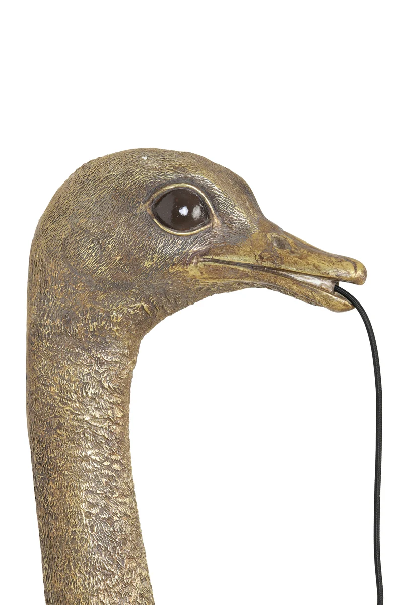 Wall lamp 18x15,5x57,5 cm OSTRICH antique bronze
