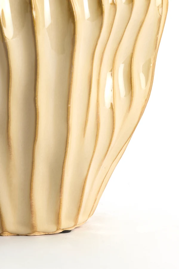 Vase deco 26x40 cm VECHHIA ceramics light brown