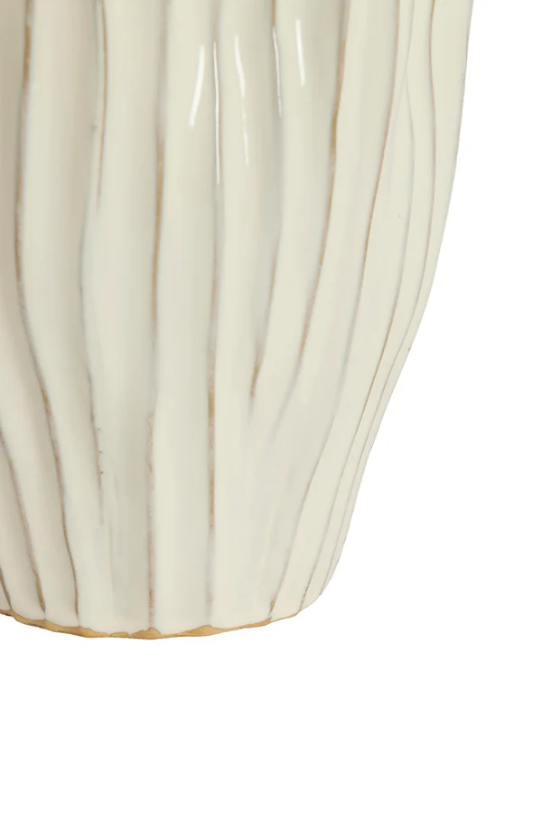 Vase deco 26x40 cm VECHHIA ceramics cream
