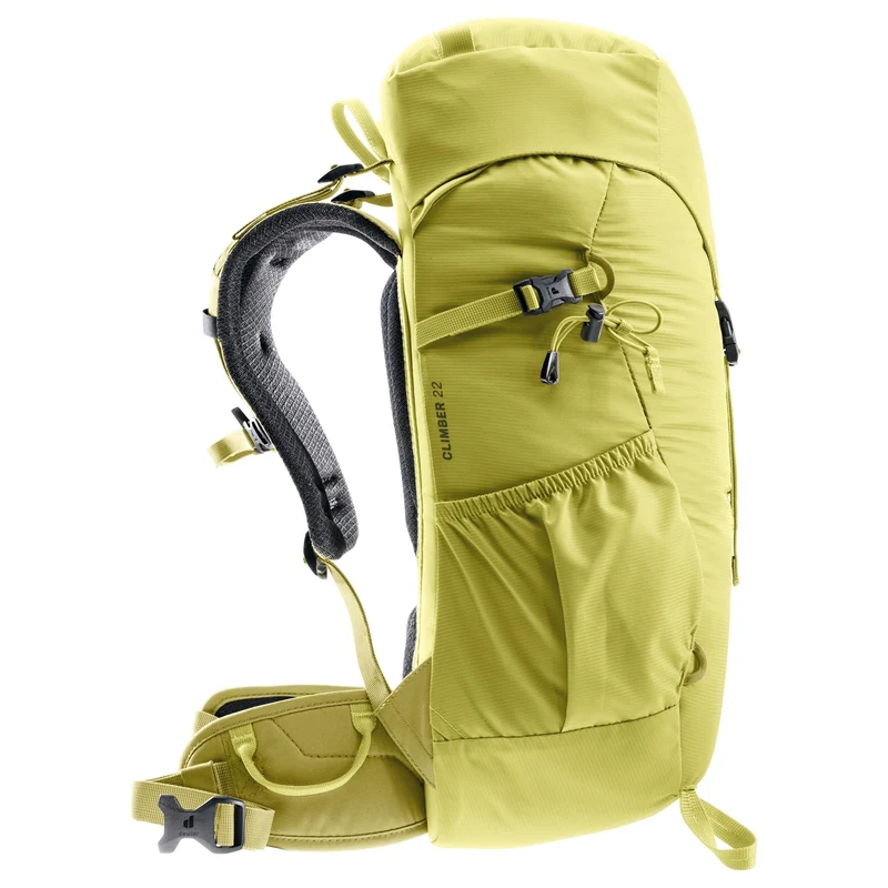 Deuter Climber 22 - Mochila de senderismo junior 50 cm (sprout-linden)