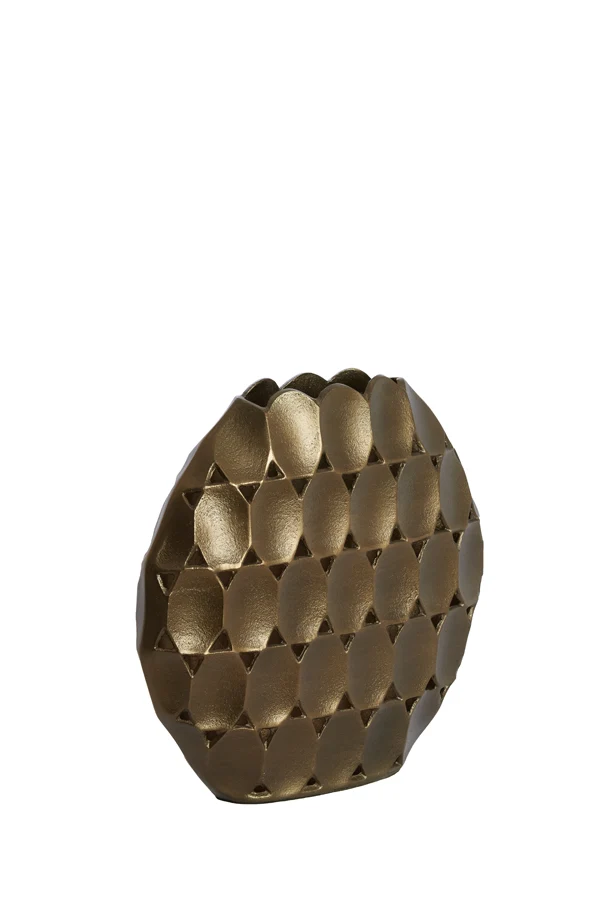 Vase deco 32x9x33 cm ORLAN gold
