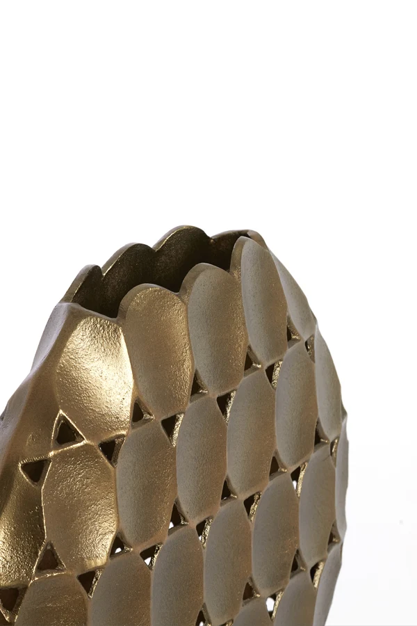 Vase deco 32x9x33 cm ORLAN gold