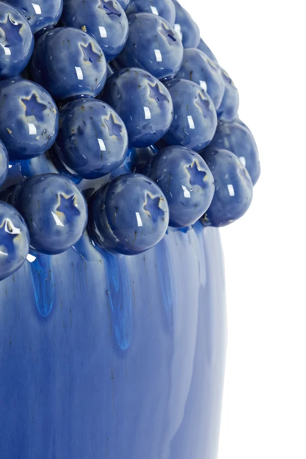 Vase deco 32x43,5 cm LOVRO ceramics dark blue