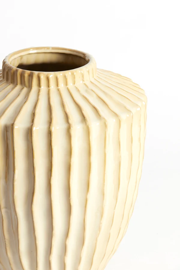 Vase deco 32x40 cm TALEA ceramics sand-beige