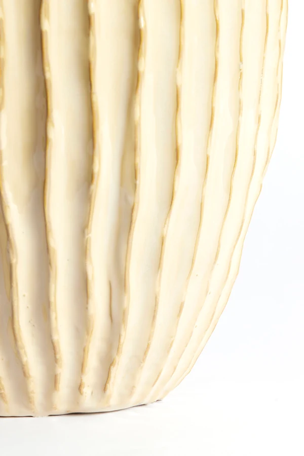 Vase deco 32x40 cm TALEA ceramics sand-beige