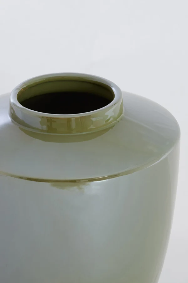 Vase deco 32x40 cm TALEA ceramics oil light green