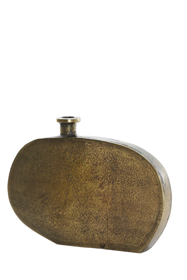 Vase deco 32x3,5x30 cm OBIDA antique bronze