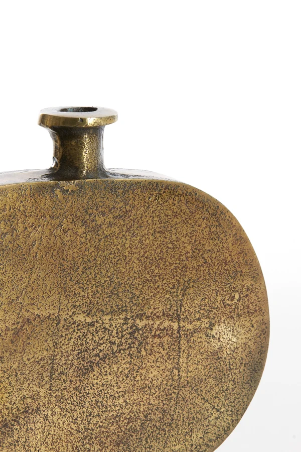 Vase deco 32x3,5x30 cm OBIDA antique bronze