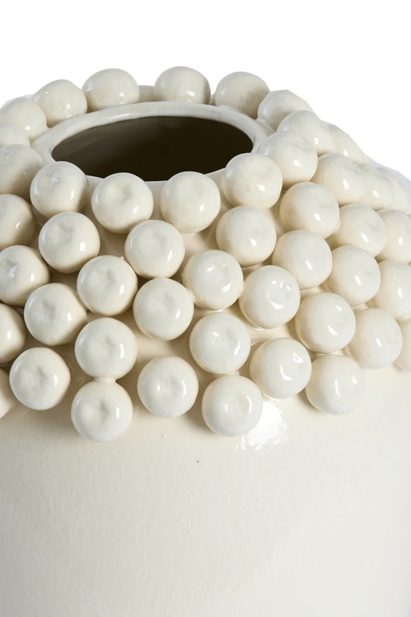 Vase deco 39,5x57 cm LOVRO ceramics cream