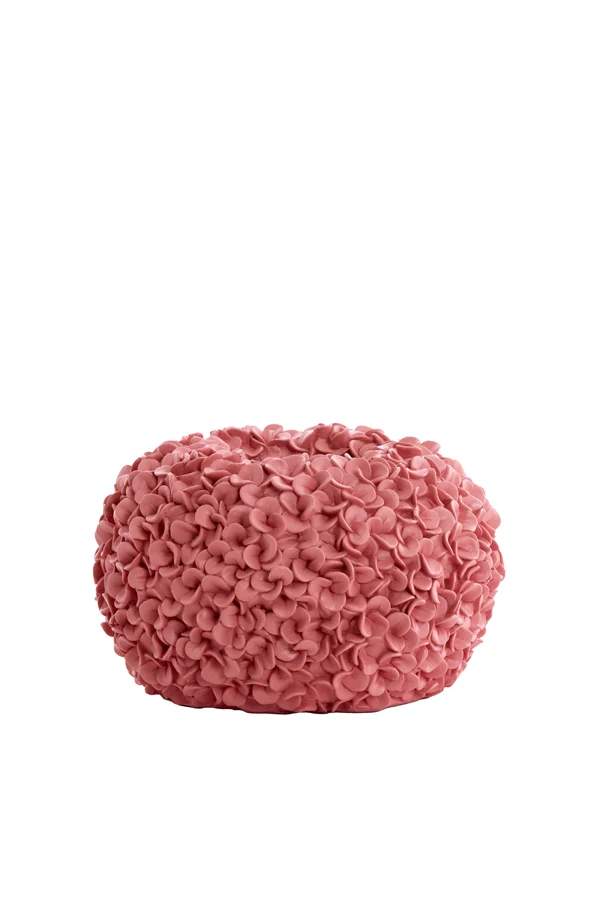 Vase deco 38x23 cm PHYLIA coral