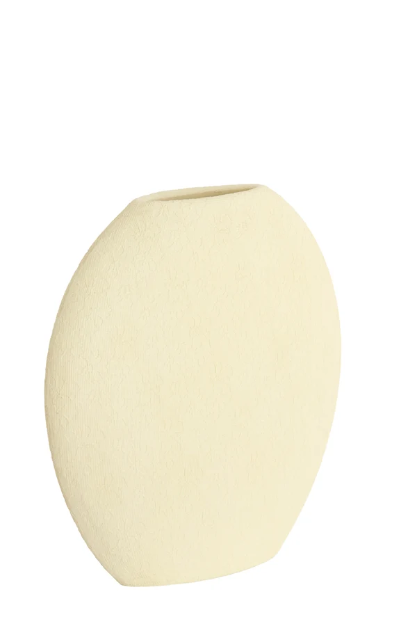 Vase deco 51x14x50 cm RENDA cream