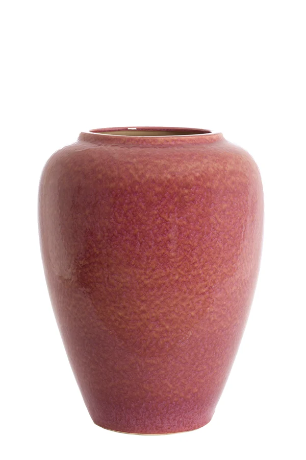 Vase deco 50x64 cm VALERIA ceramics dark pink